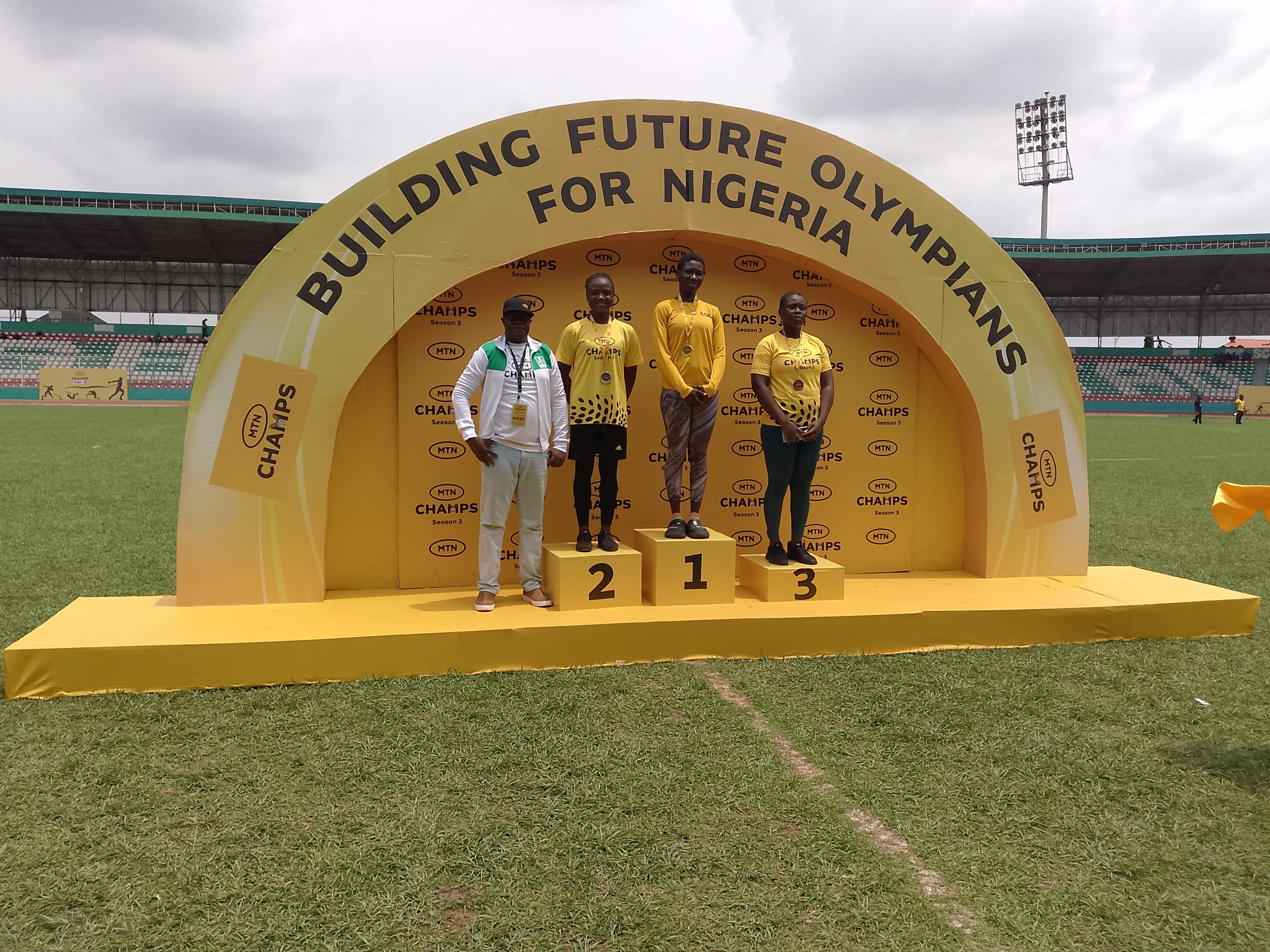 MTN Champs Season 3 : Sambo Hamid Wins Gold Medals In 800, 1500 Metre Races